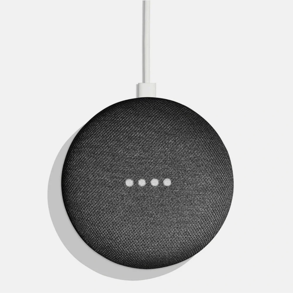 Google Home Mini Charcoal Speaker